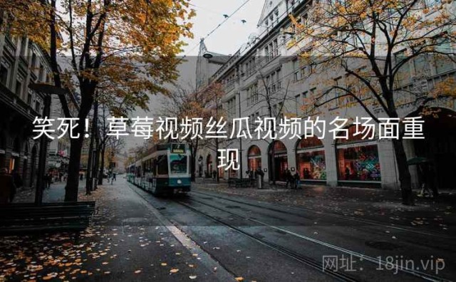 笑死！草莓视频丝瓜视频的名场面重现
